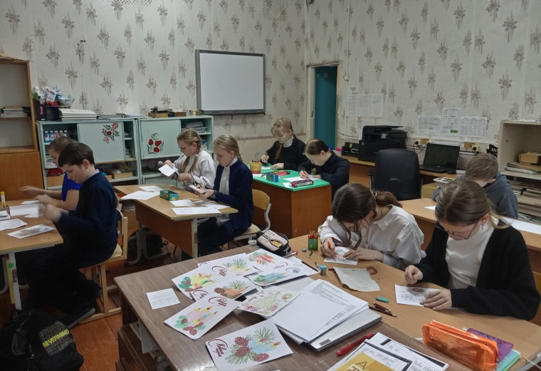 Новогодние открытки для военнослужащих СВО.